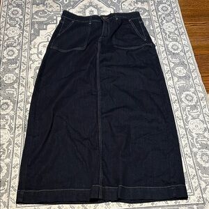 Inherit Dark Denim Maxi Skirt